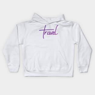 Whimsical Travel Kids Hoodie